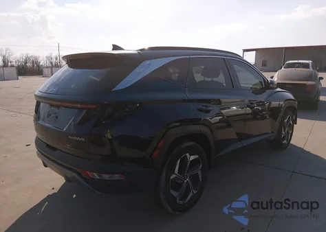 2022 Hyundai Tucson Hybrid Limited из США, поврежденный, VIN KM8JECA13NU067394